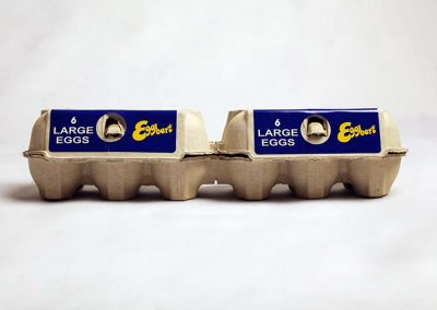 Carton of Eggbert Eggs large eggs