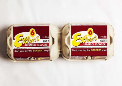 Eggbert Eggs Jumbo Eggs packaging