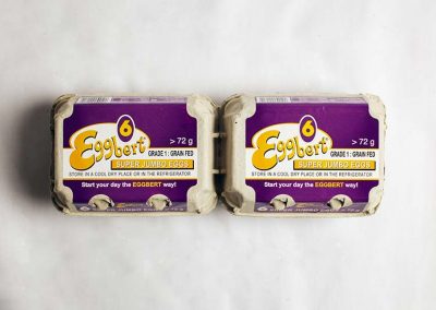 Carton of Eggbert Eggs Super Jumbo Eggs